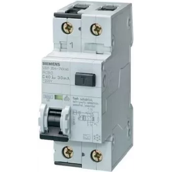 Siemens noplūdes strāvas aizsargslēdzis 10 A 230 V 5SU1356-7KK10