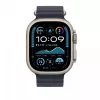 Band Apple 49mm Navy Ocean Band pagarinājums dabīgā titāna apdarē