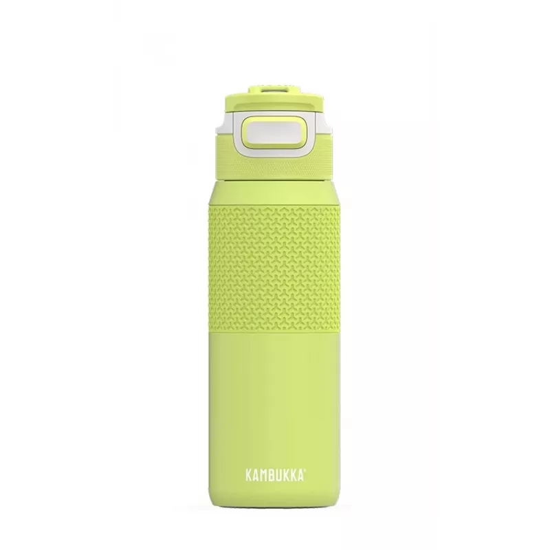 Termopudele Kambukka Elton Mojito 750 ml, zaļa, bloķējams vāciņš, rokturis, bez BPA