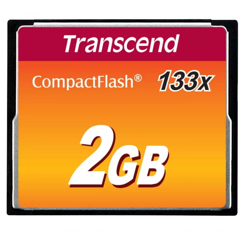 Zibatmiņa Transcend 2 GB CompactFlash 133x TS2GCF133
