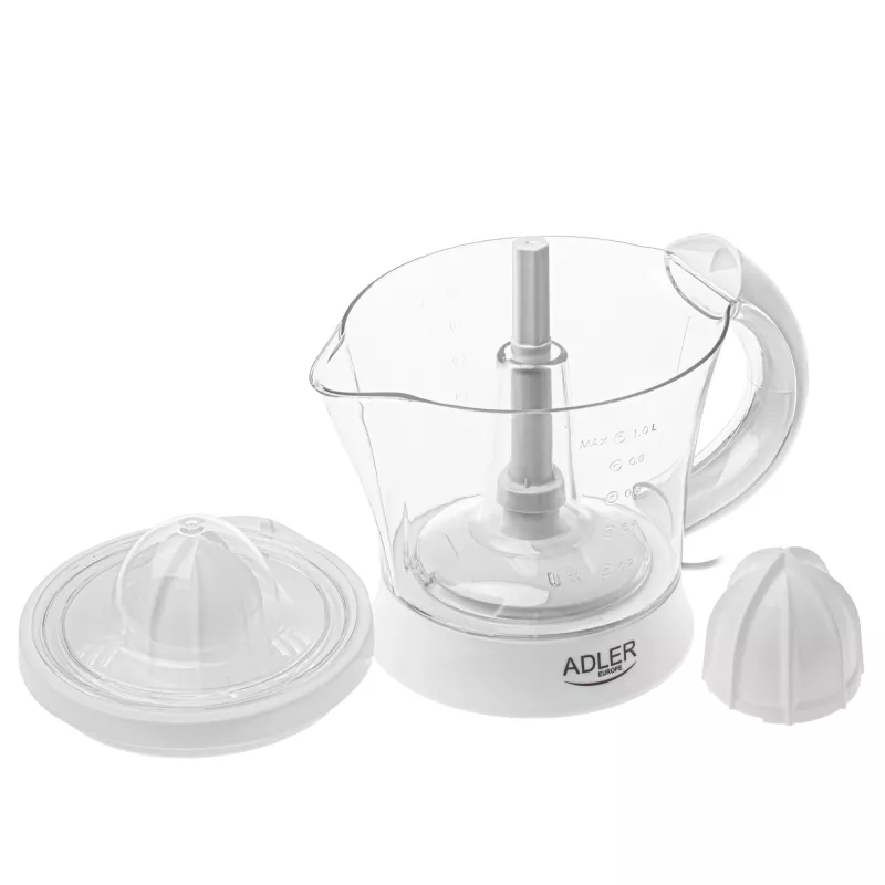 Adler Citrus Juicer | AD 4014 | Tips Citrus spiede | Balta | 40 W | Ātrumu skaits 1