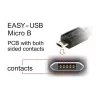 USB kabelis DeLOCK 84808 USB 2.0 2 m USB A Micro-USB B Balts