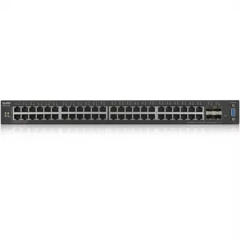Zyxel XGS2210-52 pārvaldāms L2 Gigabit Ethernet (10/100/1000) 1U melns