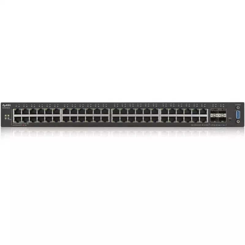 Zyxel XGS2210-52 pārvaldāms L2 Gigabit Ethernet (10/100/1000) 1U melns