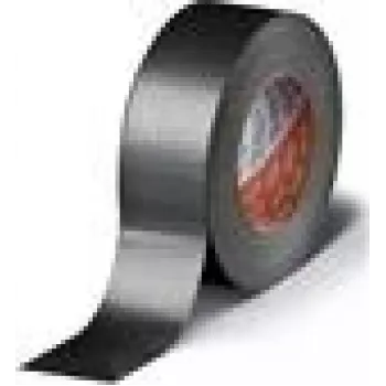 Līmlente Tesa 4662, 50 mm x 50 m, melna, aizvēršanai/stiprināšanai/labošanai
