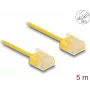 Tīkla kabelis DeLOCK RJ45 Cat.6 UTP 5m Dzeltens