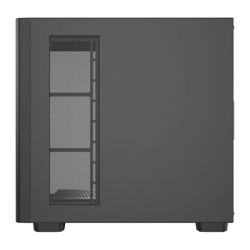 Datora korpuss DarkFlash DS900G (melns) — mid-tower ATX saderīgs, rūdīta stikla sānu panelis