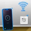 Viedais WiFi sienas kontaktligzdas spraudnis Tellur TLL331531 — 3600W 16A, Wi‑Fi tālvadība