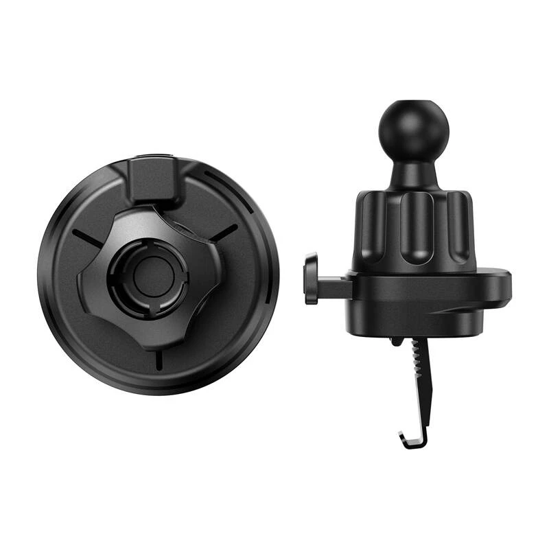 Magnētiskais bezvadu auto lādētāja turētājs Joyroom JR-ZS412 melns 15W ātrā uzlāde