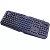 Klaviatūra SPEEDLINK LUDICIUM Spēļu USB QWERTZ Vācu Melna
