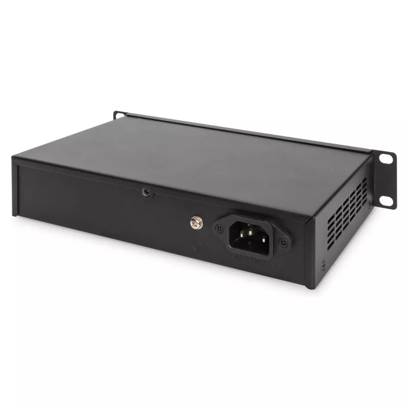 Tīkla slēdzis DIGITUS 10 collu Gigabit Ethernet 16 portu nevadāms (plaukta modulis)