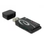 Karšu lasītājs DeLOCK Mini USB 2.0 ar SD un Micro SD slotu