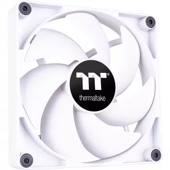 Thermaltake CT120 120 mm korpusa ventilatori, balti, 2 gab. iepakojumā