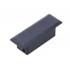 Aizbāznis ielāpu paneļiem Extralink SC Duplex, melns, ABS
