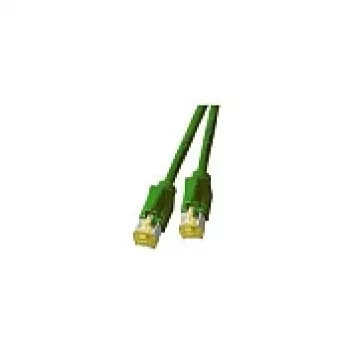 EFB-Elektronik RJ45 komutācijas kabelis Cat.6A S/FTP LSZH Draka UC900 TM31 zaļš 1 m ražotājs: EFB Elektronik (K8560GN.1)