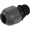 Sprinkleru sistēmas savienotājs 25 mm > 1, melns savienotājs/pelēks