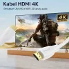 HDMI kabelis Unitek C11090AWH03-1M — 1 m, atbalsta 4K 60 Hz