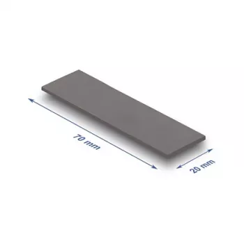 Termopadiņa DeLOCK 18467 3,2 W/m·K Pelēks 20x70x1,75 mm
