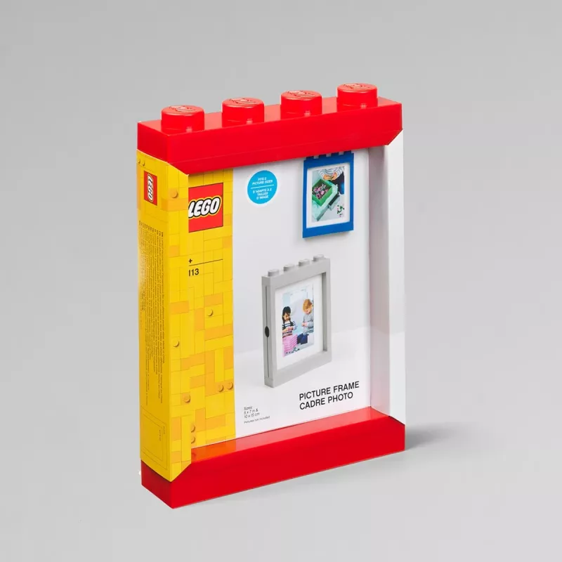 room copenhagen LEGO Bright Red 41131730 attēlu rāmis — dekoratīvs galda rāmis, spilgti sarkans