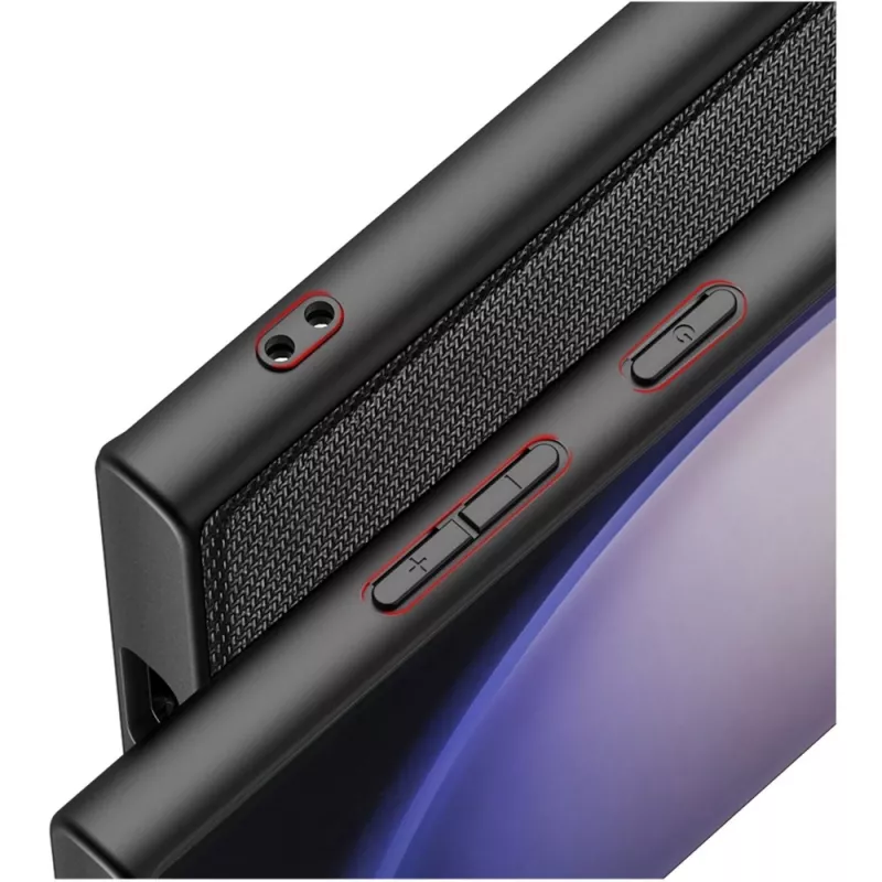 Nevox StyleShell NYLO - Samsung Galaxy S25 Ultra , Melns