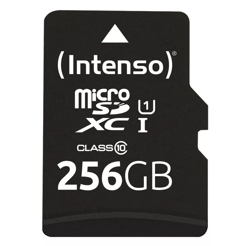 Zibatmiņa Intenso 256GB UHS-I microSD karte