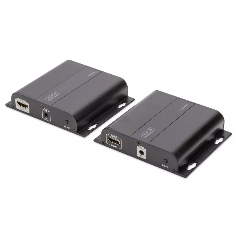 AV raidītājs un uztvērējs Digitus 4K HDMI paplašinātājs, izmantojot CAT/IP komplektu