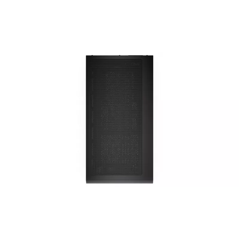 Datora korpuss KRUX Palum KRXD008 ATX melns — 2x3,5 collu nodalījumi, 2x2,5 collu nodalījumi, 2x120 mm ventilatori, GPU līdz 39,5 cm