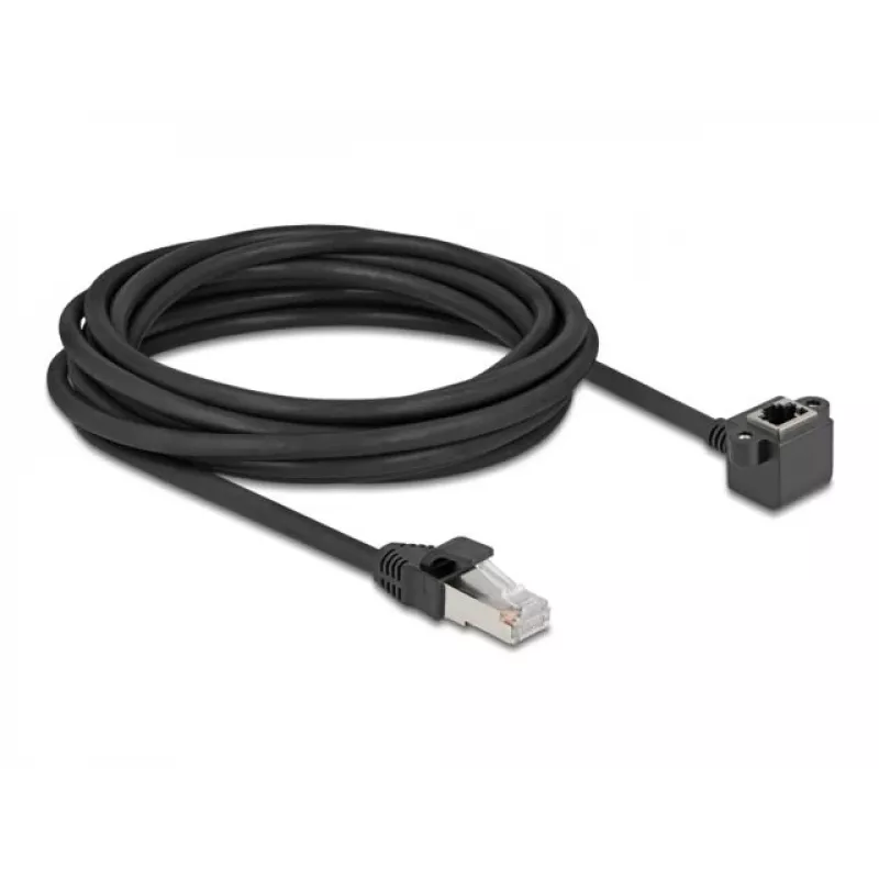Tīkla kabelis DeLOCK 81159 RJ-45 Cat6 5 m melns