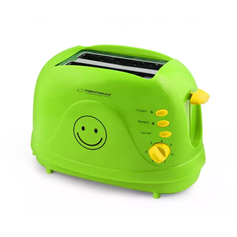 Esperanza EKT003 Smiley tosteris, 750 W, zaļš
