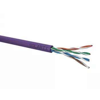 Tīkla kabelis Solarix SXKD-5E-UTP-LSOH UTP CAT5E 100m Zils