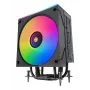Gaisa dzesētājs TACENS Mars Gaming MCPU-LCD, 120 mm ventilators, TDP 300 W, atbalsta LGA1700/1200/115x/1366 un AM4/AM5, melns