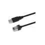 Newland CBL026U kabeļa savienotāju pārveidotājs RJ-45 USB-A Melns 2m
