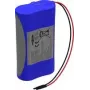 Ansmann 2S1P akumulatoru bloks 2x 18650 Kabelis Li-Ion 7.2V 2600mAh 7.2 V 2600 (2447-3030-60)