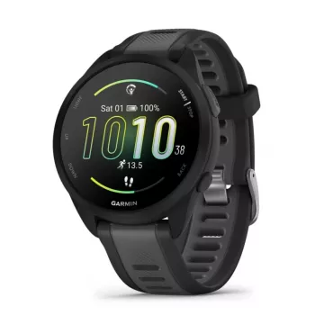 Garmin Forerunner 165 3,05 cm (1.2) AMOLED 43 mm digitāls 390 x 390 pikseļi skārienjūtīgs melns GPS (satelīts)