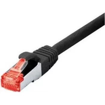 Tecline 715003S Ethernet ielāpu vads melns