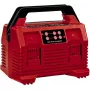 EINHELL Power X-Quattrocharger 4A - Universāls Power X-Change lādētājs 4 akumulatoriem (LED statusa displejs | Paralēlā uzlāde | Ātrā uzlāde | Uzlādes pārvaldība | Re