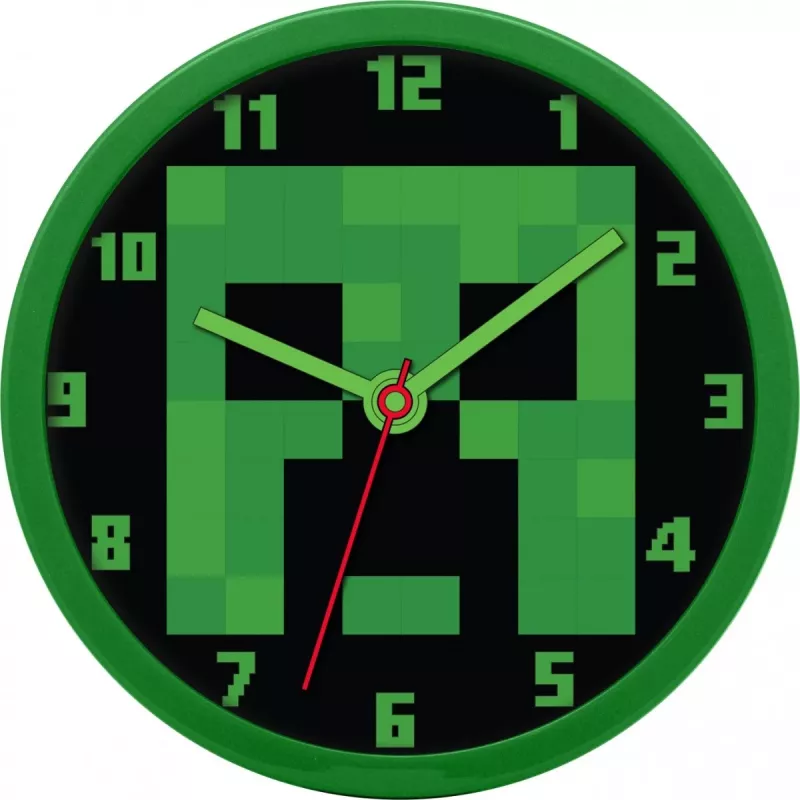 Sienas pulkstenis Minecraft 25 cm