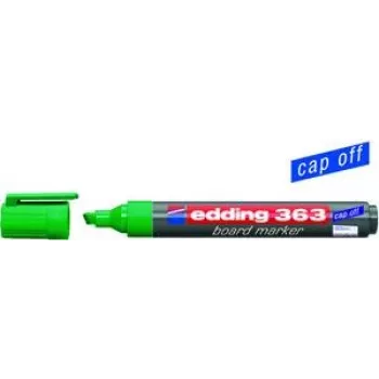 Marķieris Edding 363 ar slīpo uzgali zaļš