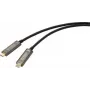 SpeaKa Professional USB-C / DisplayPort savienojuma kabelis 10,00 m SP-9505620 TPE apvalks melns [1x USB-C™ spraudnis - 1x USB-C™ spraudnis] (SP-9505620)