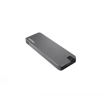 SSD korpuss NATEC Rhino M.2 NVMe Melns 2 TB USB Type-C, M.2 NVMe, USB 3.1 Gen 2, atbalsta 30 mm