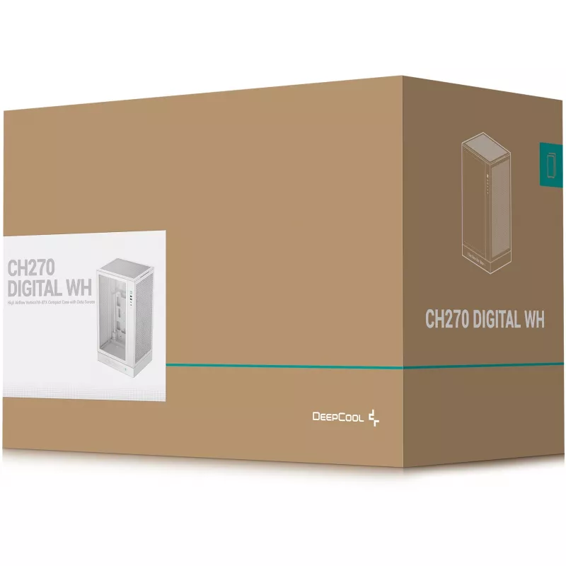 DeepCool CH270 WH korpuss (R-CH270-WHNDM0-G-1)