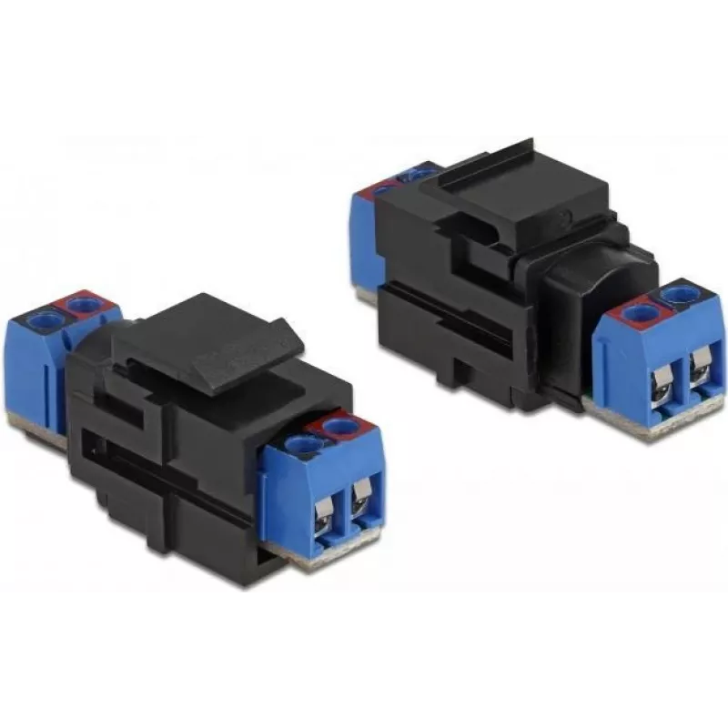 Keystone modulis DeLOCK 86867 plakans melns
