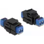 Keystone modulis DeLOCK 86867 plakans melns