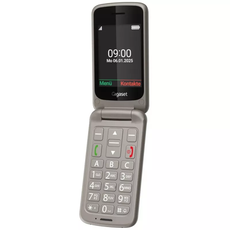 Senior tālrunis Gigaset GL595 2,8 collu 0,3 MP pelēks