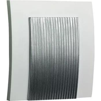 Grothe GONG 565 ar sim. - Sudraba - Balta - Vadu - 80 dB - Maiņstrāva - Baterija - 8 - 12 V - Sārma (44565)