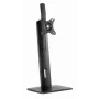 Gembird MS-D1-01 Monitora galda statīvs, regulējams augstums, melns