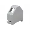 Logilink | DIN sliežu adapteris 1x RJ45 Keystone modulim | MP0053