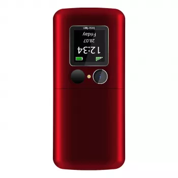 Salokāmais tālrunis Beafon Fold 10 Silver Line sarkani sudrabains Dual SIM