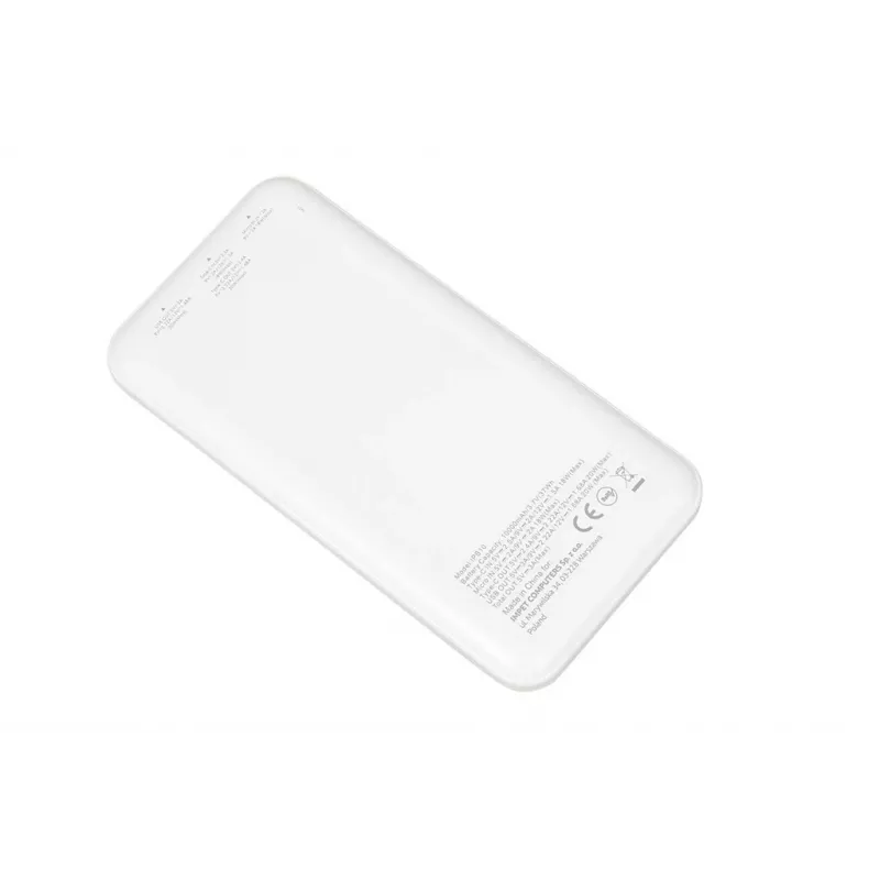 Pārnēsājama ārējā baterija IBOX IPB10 10000 mAh, litija jonu, Quick Charge 3.0, USB-C un USB-A izejas, 20W PD