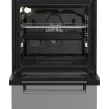 Brīvi stāvoša plīts BEKO FSM52332DXDT 5 degļu gāzes plīts virsma 60 cm, elektriskā cepeškrāsns 60 L, energoefektivitātes klase A
